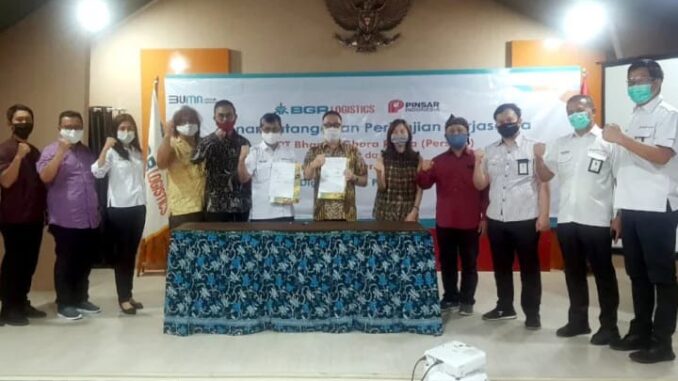 Kolaborasi BUMN BGR Logistics dengan PINSAR untuk Gencot UMKM Terdampak Covid-19